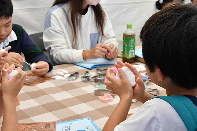 手ごね石けん体験