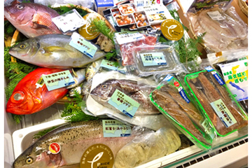 JF静岡漁連の新鮮なプライドフィッシュや養殖魚、加工品をPR
