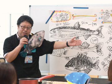 JF全漁連馬田氏によるプライドフィッシュと低利用魚についてのお話し