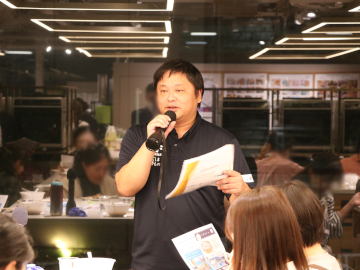 JF福島漁連阿部指導課長によるサンマの講演