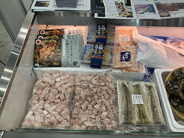 JF全漁連　プライドフィッシュや各種加工品の展示①