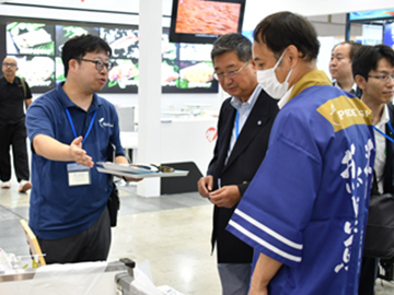 全漁連坂本会長視察