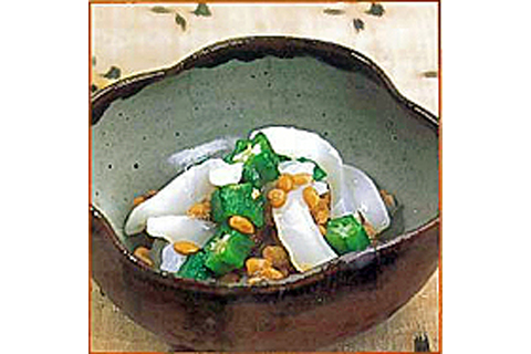 いかの納豆おくら和え おいしいレシピ プライドフィッシュ